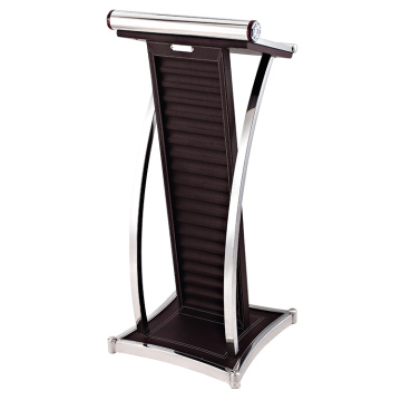 Wholesale High Quality Classroom Podium Rostrum Speech Lectern Stands  Leather Church Podium